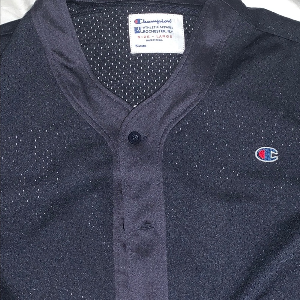 Champion baseball jersey